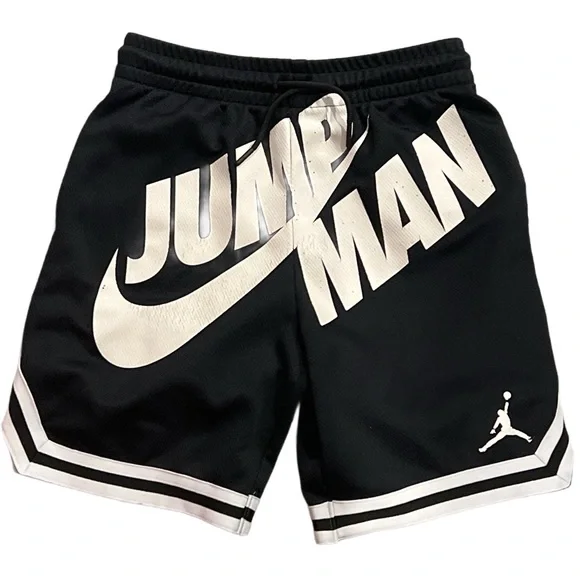 Nike Boys Black and White Jumpman Shorts L 12-13 years. - Picture 1 of 6